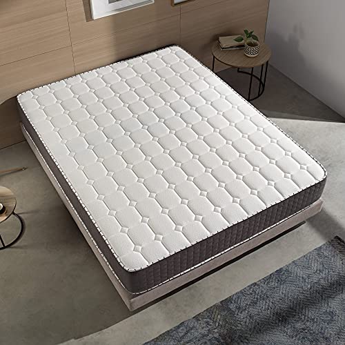 Naturalex | Extrafresh | Colchón 150x200 Cm Máxima Transpiración Sensación Fresca | Última Generación Látex BiAlveolar | Mejorado Distribución Soporte Lumbar | Ergonómico | Hipoalergénico | Oekotex