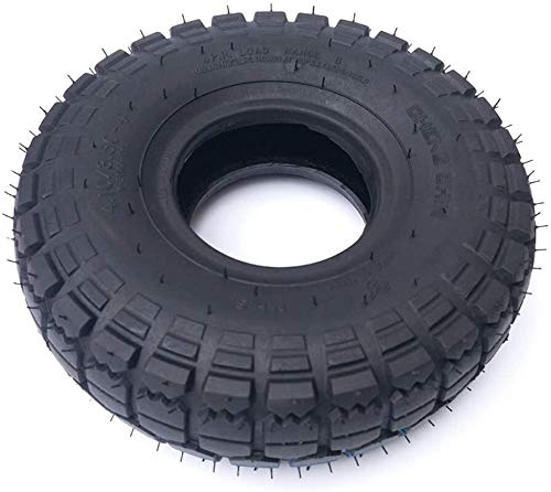 Neumáticos Scooter eléctrico, 4,10 / 3.50-4Inner y exterior Neumáticos, adecuados for 10 pulgadas eléctricos Scooters, 3 de 4 ruedas scooter de rueda de neumáticos de repuesto Neumáticos de scooter