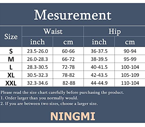 Ningmi Braga Reductora Mujer Faja Moldeadora Efecto Vientre Cintura Alta Body Reductor Shapewear