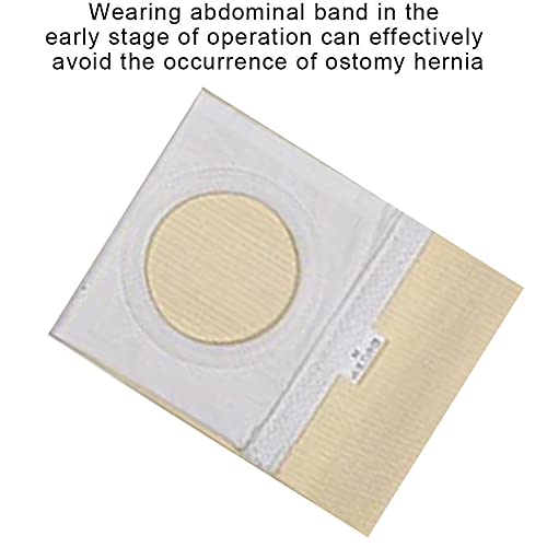 Nlight Cinturón De Ostomía,Cinturón De Soporte De Hernia De Ostomía Cinturón De Bolsa De Colostomía,Soporte De Sujeción Abdominal para Pacientes con Colostomía para Prevenir La Apertura,S