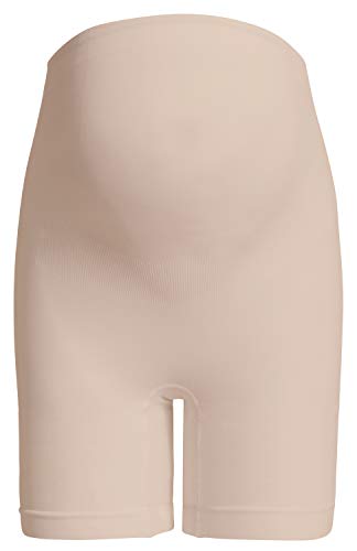 Noppies Kids Seamless shorts long - Ropa interior para mujer, Beige (Natural C018), M/L