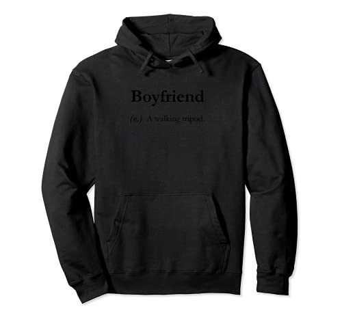 Novio Diccionario Definición Un Caminar Trípode Amor Chica Sudadera con Capucha