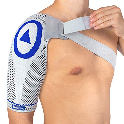 Nutrics - Vendaje activo para hombro para hombre y mujer, más estabilidad, diseñado en Alemania
