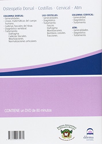 OSTEOPATIA, DORSAL, COSTILLAS, CERVICAL, ATM (DVD)