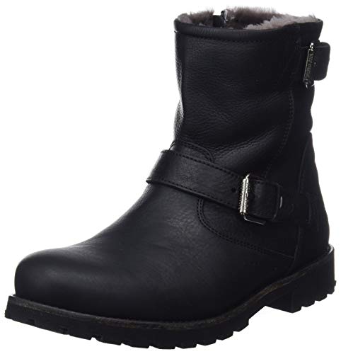 Panama Jack Faust Igloo, Botas Estilo Motero Hombre, Negro (Negro C18), 43 EU