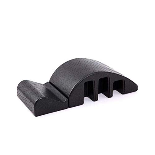 Pilates masaje cama, Ortesis de columna vertebral Pilates Deformidad de la columna vertebral Corrección del cuello uterino Espuma de yoga Cifosis Corrección Equipo de la aptitud Pilates Arco,Black
