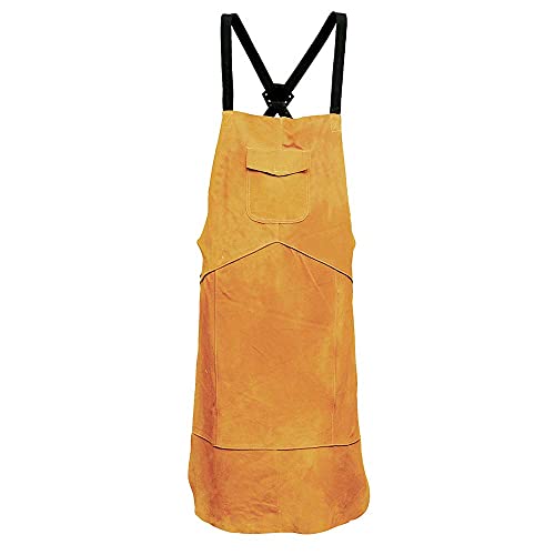 Portwest Delantal de cuero para soldatura, SW10TAR