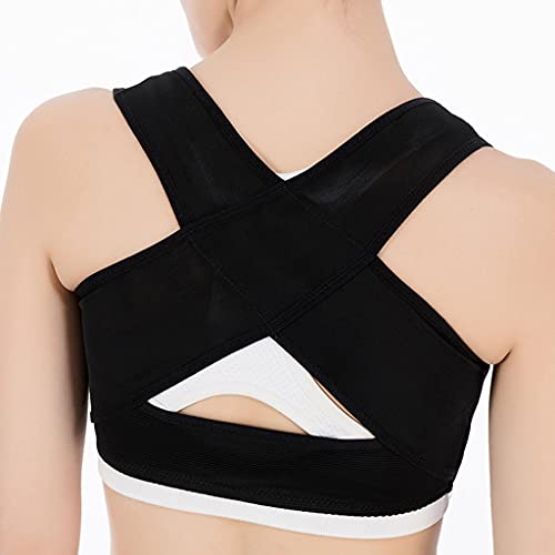 Protecciones de hombros Invisible Cuerpo Shaper Corset Mujer Postura Corrector Corrector Cinturón Atrás Soporte Soporte Preguntas Postura Corrección (Color : A, Size : XX-Large)