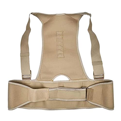 REDCVBN El Soporte Corrector de Postura de Soporte para la Espalda Mejora el Dolor Lumbar Inferior y Superior de la Joroba en los Hombres