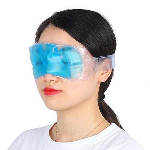 Reducir los capilares Calor Mascarilla para ojos, Mascarilla fría para ojos, Aliviar la fatiga, Prevenir el prolapso de la piel, Estirar la piel, Estudiantes para el hogar Oficina de