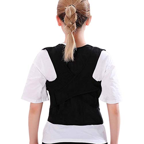 RONGJJ Corrector de Postura para Hombre y Mujer | Soporte para Corregir la Postura | Corsé Ortopédico para Escoliosis Cifosis | Alivio del Dolor de Espalda, XL