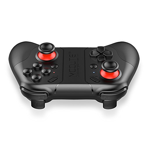rongweiwang Gamepad Bluetooth para el Mando inalámbrico PUBG Joystick PC Remoto VR cojín del Juego para el iPhone para el iPad para TVBOX