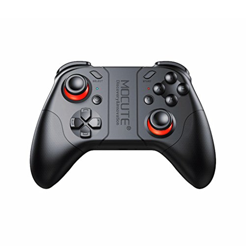 rongweiwang Gamepad Bluetooth para el Mando inalámbrico PUBG Joystick PC Remoto VR cojín del Juego para el iPhone para el iPad para TVBOX