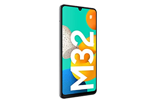 Samsung Galaxy M32, Smartphone Libre, Teléfono Móvil Android con Pantalla Infinity-U FHD sAMOLED de 6,4 Pulgadas, 6 GB de RAM y 128 GB de Memoria, Batería de 5000 mAh White (ES Versión)
