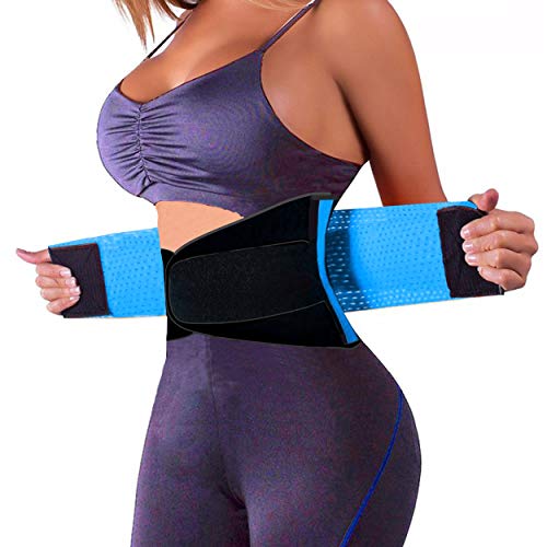 SCHWABMARKEN Faja Deportiva Waisttrainer, 4 Colores Diferentes, Faja Fitness Rosa Size Medium