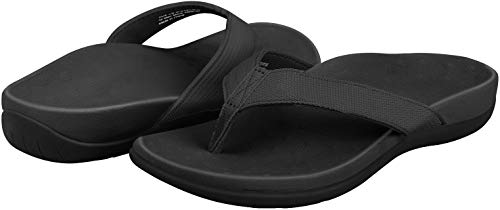 Sessom&Co Chancletas ortopédicas con cómodos Arcos y Sandalias de Mujer de Apoyo para la Fascitis Plantar, pies Planos, espuelas en el talón, Zapatos de Interior Casuales, Zapatillas Deportivas