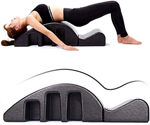SFSGH Multifuncional Pilates ARC Yoga Cama de Masaje de cuña, Pilates Alineador de Masaje de Columna Ortesis Cervical, Alivio del Dolor de Espalda Pérdida de Peso Fitness