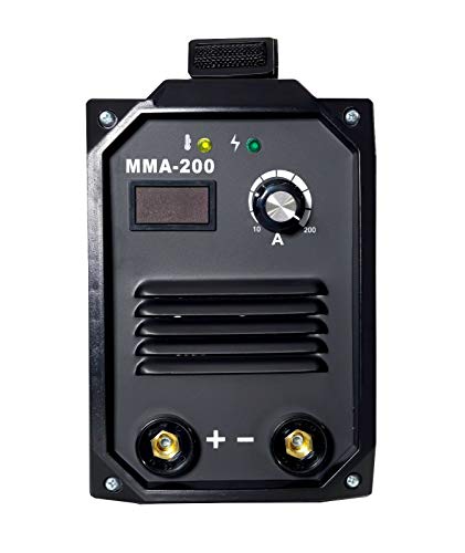 SOLDADORA INVERTER SOLDADOR MMA200 IGBT TURBOVENTILADA MAQUINA ACCESORIOS