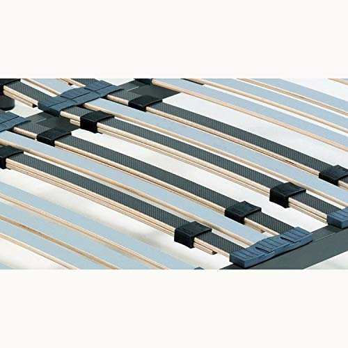 Somier multiláminas con reguladores lumbares-135x190cm-PATAS 26CM (5 patas incluidas)