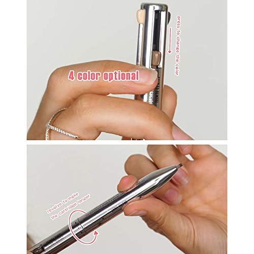 Staright Lápiz de Contorno de Cejas 4 en 1 Resistente al Agua Que resalta Las Cejas lápiz de Cejas Maquillaje de Cejas Naturales Herramienta cosmética