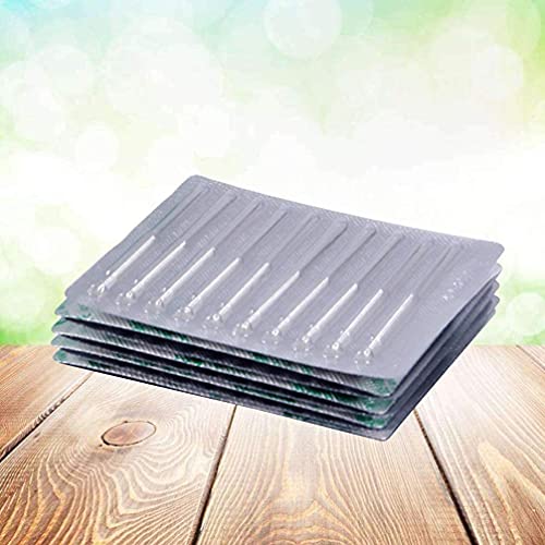 SUMEDTEC Agujas de acupuntura estériles para masaje, 100 unidades, agujas de acupuntura, para aliviar el dolor muscular, 0,25 x 13 mm
