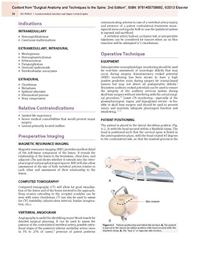 Surgical Anatomy and Techniques to the Spine: Expert Consult - Online and Print, 2e
