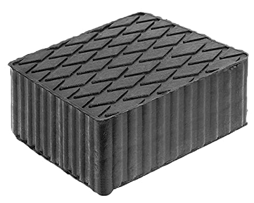 TACO DE GOMA PARA ELEVADOR DE COCHE 160 x 120 mm, ALTURA 80 mm