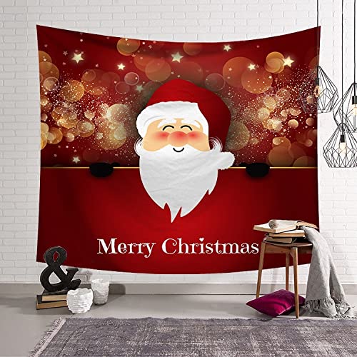 Tapiz navideño muñeco de nieve para colgar en la pared fondo para colgar en la pared decoración de la habitación manta de tapiz A15 180x230cm