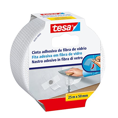 tesa TE05255-00003-02 Cinta Fide Vidrio, Standard, 25Mx50Mm