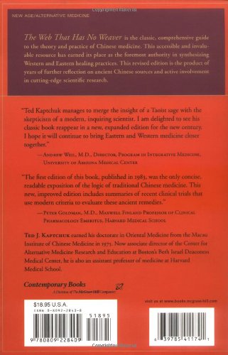 The Web That Has No Weaver: Understanding Chinese Medicine (ALL OTHER HEALTH)