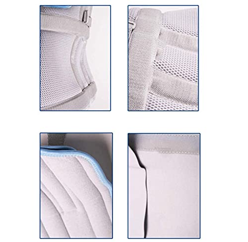 tjz Soporte Lumbar Soporte para Fijación De Fracturas Torácicas Y Lumbares, Corrección De Cifosis Y Escoliosis Ideal para Niños Adultos Corrector De Jorobadas, Trabajadores De Pie