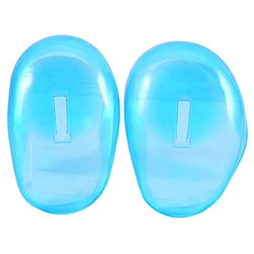 Tyenaza Protector de Cubierta de Oreja, Protector de Cubierta de Oreja Protector de Cubierta de Oreja Reutilizable de plástico para Uso Personal en el hogar o salón de peluquería