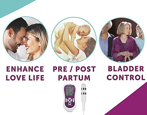 Vital Angel Entrenador Muscular Pélvico Kegel Angel - Fortalecedor del Suelo Pélvico - Ejercitador del Suelo Pélvico Kegel - Mejora el Control de la Vejiga, Incontinencia - Incluye bolsa de almacenaje