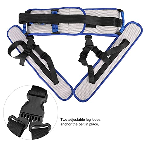 WANGXNCase Cinturón de Transferencia con Lazos de Pierna, Seguridad de enfermería Dispositivo de Asistencia de Gait-Terapia Ocupacional y física para Bariatría, pediátrica, Ancianos