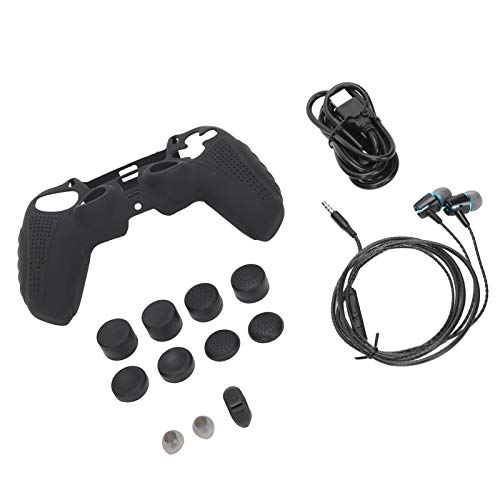 WNSC Cubierta Protectora del Controlador, Kit De Accesorios De Controlador De Juego Resistente con Accesorios Profesionales para Juegos