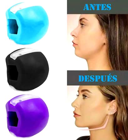 [x3 pack] Bolas para Ejercitar La Mandíbula – 3 Intensidades diferentes para Tonificar La Cara - Herramienta de Belleza y Activación de músculos Faciales para Hombres y Mujeres