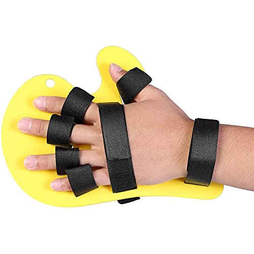 XXGJK Tablero ortopédico para Dedos, hemiplejía de Trazo, férula de Placa separada para Dedos de Mano, Universal para Trazo/hemiplejía/lesión Cerebral traumática