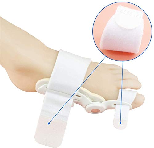 YAIRMIS Cómodo y Duradero 1 par Valgus Corrector, Dedo del pie Separador, Pulgar Valgus Corrector, Pie Bone Corrector Órtesis de Dedo del pie