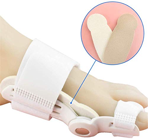 YAIRMIS Cómodo y Duradero 1 par Valgus Corrector, Dedo del pie Separador, Pulgar Valgus Corrector, Pie Bone Corrector Órtesis de Dedo del pie