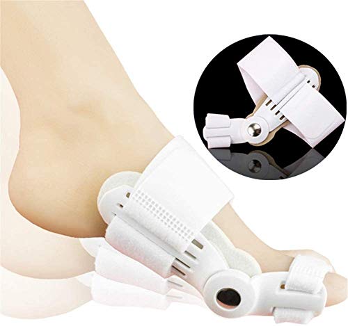 YAIRMIS Cómodo y Duradero 1 par Valgus Corrector, Dedo del pie Separador, Pulgar Valgus Corrector, Pie Bone Corrector Órtesis de Dedo del pie