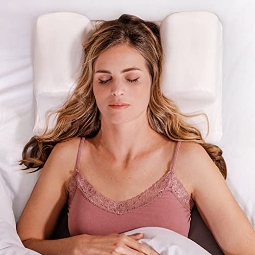 YourFacePillow – Almohada Viscoelástica de Belleza, Almohada Antiarrugas, Antiedad, Tratamiento del Acné, Prevención de Las Arrugas – Almohada para Dormir de Lado y Bocarriba (Estándar)
