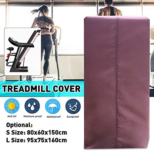 YYMM Cubierta de Bicicleta de Ejercicios, Tapa Protectora en Bicicleta de Interior en posición Vertical, Tela Impermeable a Prueba de Agua a Prueba de Agua, para Uso en Exteriores,80x60x150cm