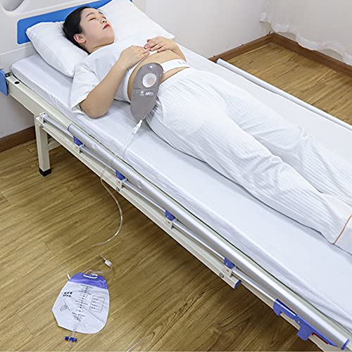 YZILXY Bolsa De Ostomía Tipo Cinturón, Bolsa De Orina De Dos Piezas a Prueba De Fugas, Bolsa De Ostomía De Vejiga De Corte Completo, El Cuerpo De La Bolsa De Punto Se Puede Usar Repetidamente
