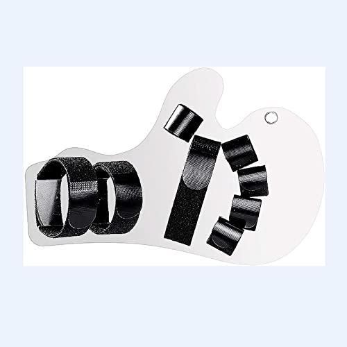 ZHBW Férula De Dedo Placa Fijación Trazo Brace Ortesis Funcional Profesional Herramienta Auxiliar Ajustable (Tamaño : Right Hand)