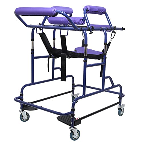 ZJWD Equipo de Andador, andadores estándar y bastidores para Andar, andadores Soporte de rehabilitación de hemiplejía, Ayuda para Caminar para Ancianos discapacitados