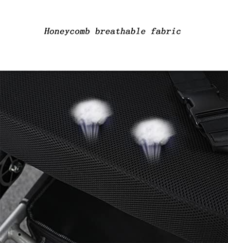 ZQDDBA Silla De Ruedas Eléctrica De Lujo para Adultos, Motor De Potencia Máxima De 500 W, Diseño Ultraligero, Plegable, Compacto Y Portátil, Solución Móvil Ideal para Viajes Y Uso Todo Terreno
