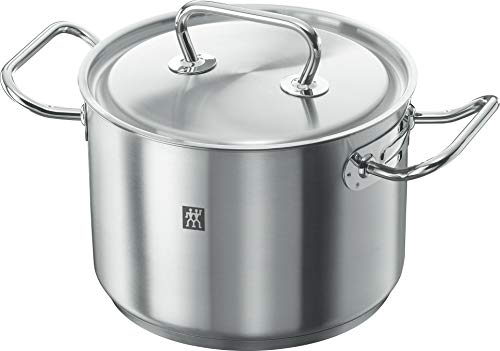 ZWILLING Batería de Cocina de 5 Piezas, 4 Tapas, Apto para Inducción, Acero Inoxidable, Twin ClassicC