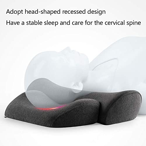 ZYYH Almohada Ayuda a Dormir y Protege la Columna Cervical deshumidificación Transpirable Antibacteriano antiácaros Alivia el Dolor Cervical restaura la Curva del Cuello