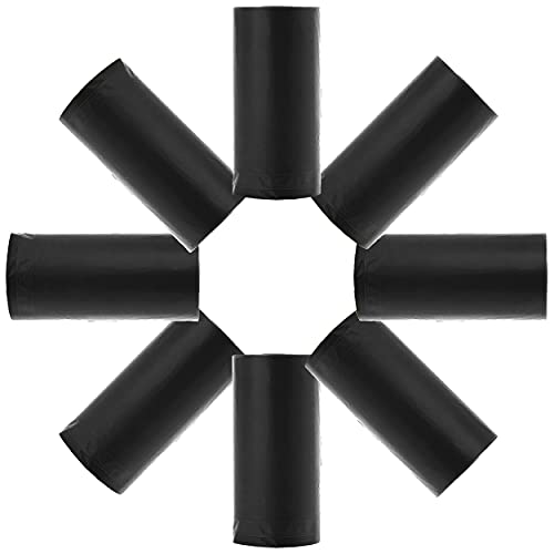 120 Bolsas caca perro Biodegradables Perfumadas,Bolsas Biodegradables Perfumadas para Excrementos perros,gatos, mascotas. Fuertes, Resistente a Fugas, Perfumada.(color Negro)