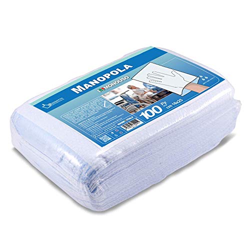 1200 Manoplas Desechables Para Detersión Y Higiene De Pacientes Inmovilizados
